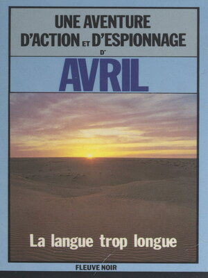 cover image of La langue trop longue
